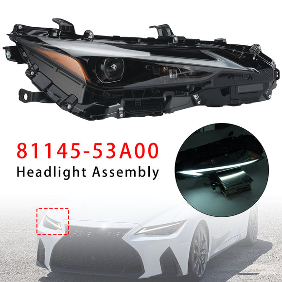 Farol LED direito 81145-53A00 para Lexus IS300 IS350 2021-2023