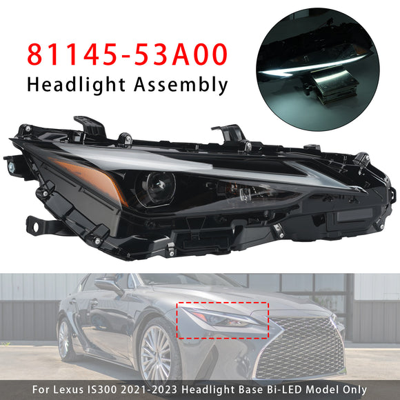 Farol LED direito 81145-53A00 para Lexus IS300 IS350 2021-2023