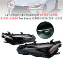 Left+Right LED Headlight 81185-53A00 81145-53A00 For Lexus IS300 IS350 2021-2023-2
