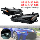 Left+Right LED Headlight 81185-53A00 81145-53A00 For Lexus IS300 IS350 2021-2023-6