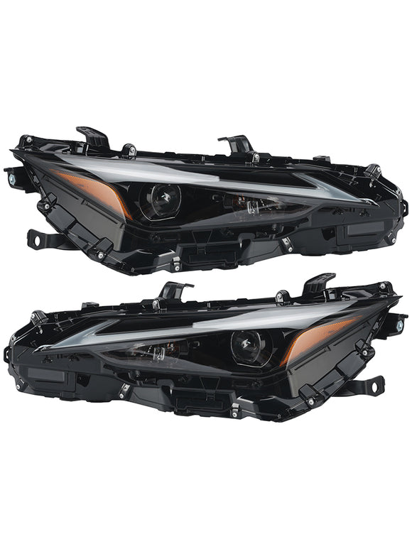 Left+Right LED Headlight 81185-53A00 81145-53A00 For Lexus IS300 IS350 2021-2023