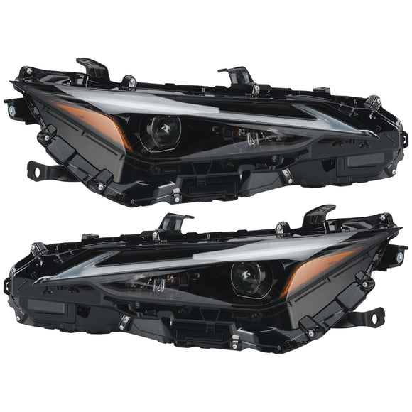 Left+Right LED Headlight 81185-53A00 81145-53A00 For Lexus IS300 IS350 2021-2023