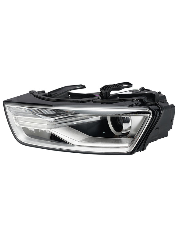 Faro allo xeno sinistro con lampadina e alimentatore 8U0941043E per Audi Q3 2016-2018