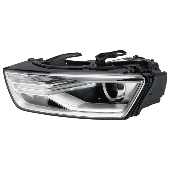 Faro allo xeno sinistro con lampadina e alimentatore 8U0941043E per Audi Q3 2016-2018
