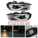 Left+Right Xenon Headlight W/ Bulb Ballast 8U0941043E 8U0941044E For Audi Q3-7