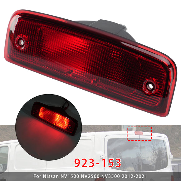 Third Brake Light Assembly 923-153 For Nissan NV1500 2012-2021 Red