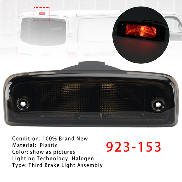 Dritte Bremslichtbaugruppe 923-153 für Nissan NV1500 2012–2021, Schwarz