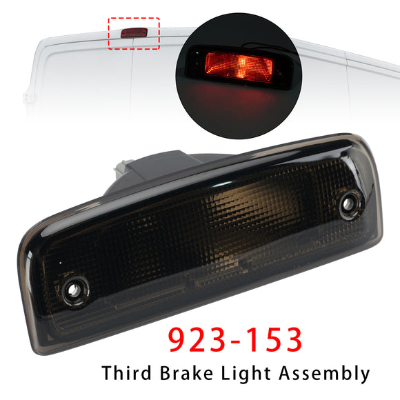 Dritte Bremslichtbaugruppe 923-153 für Nissan NV1500 2012–2021, Schwarz