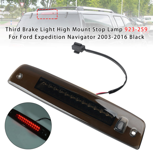 Drittes Bremslicht, hochmontiert, 923-259, für Ford Expedition 2003–2016, Schwarz