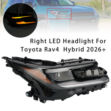 Right LED Headlight For Toyota Rav4 Hybrid 2026+