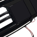 Schwarzer Frontstoßstangengrill für BMW F70 F74 M235 2025–2026, 4-türig, mit LED-12