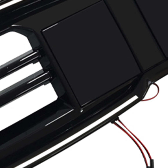 Schwarzer Frontstoßstangengrill für BMW F70 F74 M235 2025–2026, 4-türig, mit LED