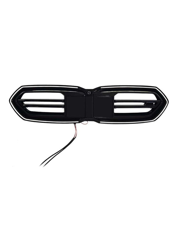 Schwarzer Frontstoßstangengrill für BMW F70 F74 M235 2025–2026, 4-türig, mit LED