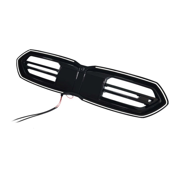 Schwarzer Frontstoßstangengrill für BMW F70 F74 M235 2025–2026, 4-türig, mit LED