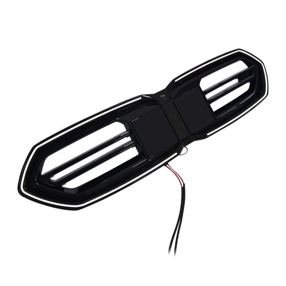 Schwarzer Frontstoßstangengrill für BMW F70 F74 M235 2025–2026, 4-türig, mit LED