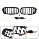 Double Slat Front Kidney Grille Grill Fit BMW 3 Series F30 F35 2012-2019-7