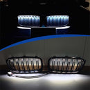 Double Slat Front Kidney Grille Grill Fit BMW 3 Series F30 F35 2012-2019-15