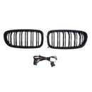 Grille de pare-chocs avant pour BMW série 5 F10 F11 2010-2016 avec LED-1