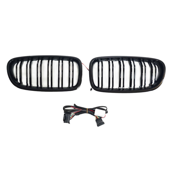 Grille de pare-chocs avant pour BMW série 5 F10 F11 2010-2016 avec LED
