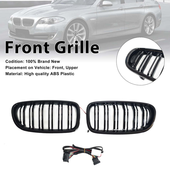 Grille de pare-chocs avant pour BMW série 5 F10 F11 2010-2016 avec LED