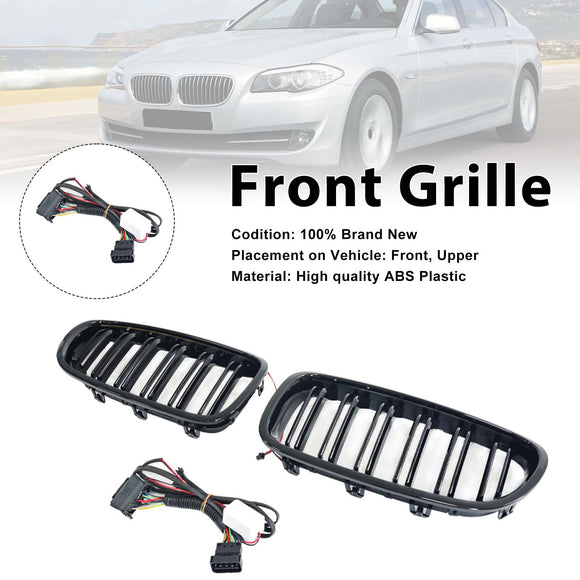 Grille de pare-chocs avant pour BMW série 5 F10 F11 2010-2016 avec LED