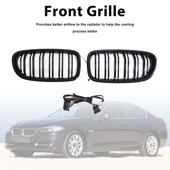 Grille de pare-chocs avant pour BMW série 5 F10 F11 2010-2016 avec LED