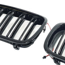 Grille de pare-chocs avant pour BMW série 5 F10 F11 2010-2016 avec LED-13