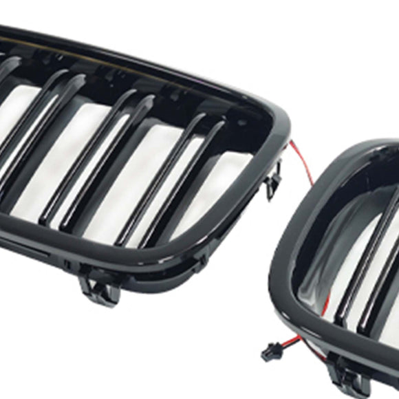 Grille de pare-chocs avant pour BMW série 5 F10 F11 2010-2016 avec LED