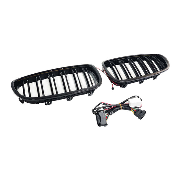 Grille de pare-chocs avant pour BMW série 5 F10 F11 2010-2016 avec LED