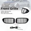 Doppelter Lamellen-Frontnierengrill, passend für BMW 5er G30 G31 2017–2020 mit LED-2