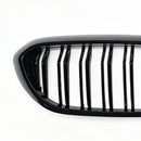 Doppelter Lamellen-Frontnierengrill, passend für BMW 5er G30 G31 2017–2020 mit LED-13