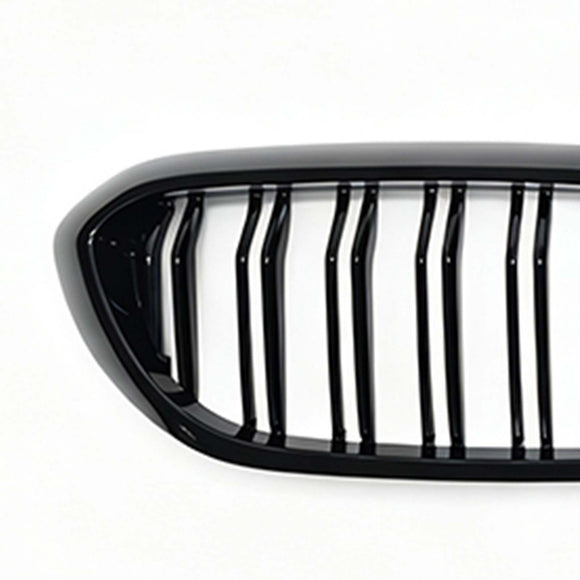 Doppelter Lamellen-Frontnierengrill, passend für BMW 5er G30 G31 2017–2020 mit LED