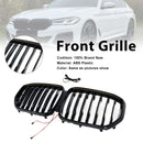Front Kidney Grill Grille Fit BMW 5 Series G30 G38 2021-2024 W/LED-3