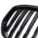 Front Kidney Grill Grille Fit BMW 5 Series G30 G38 2021-2024 W/LED-10
