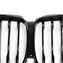 Front Kidney Grill Grille Fit BMW 5 Series G30 G38 2021-2024 W/LED-11