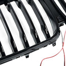Front Kidney Grill Grille Fit BMW 5 Series G30 G38 2021-2024 W/LED-12