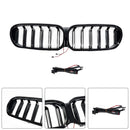 Frontnierengrill, passend für BMW 5er G30 G38 2021–2024 mit LED-7