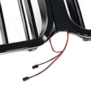 Frontnierengrill, passend für BMW 5er G30 G38 2021–2024 mit LED-12