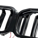 Frontnierengrill, passend für BMW 5er G30 G38 2021–2024 mit LED-13