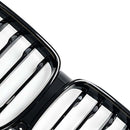 Einzelner Nierengrill vorne in glänzendem Schwarz, passend für BMW X5 G05 2019–2022, mit LED-13