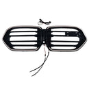 Grille de pare-chocs avant à double lamelle pour BMW X6 G06 M60i 2023-2025 avec trou pour caméra-1
