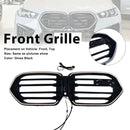 Grille de pare-chocs avant à double lamelle pour BMW X6 G06 M60i 2023-2025 avec trou pour caméra-2