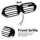 Grille de pare-chocs avant à double lamelle pour BMW X6 G06 M60i 2023-2025 avec trou pour caméra-6