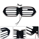 Grille de pare-chocs avant à double lamelle pour BMW X6 G06 M60i 2023-2025 avec trou pour caméra-7