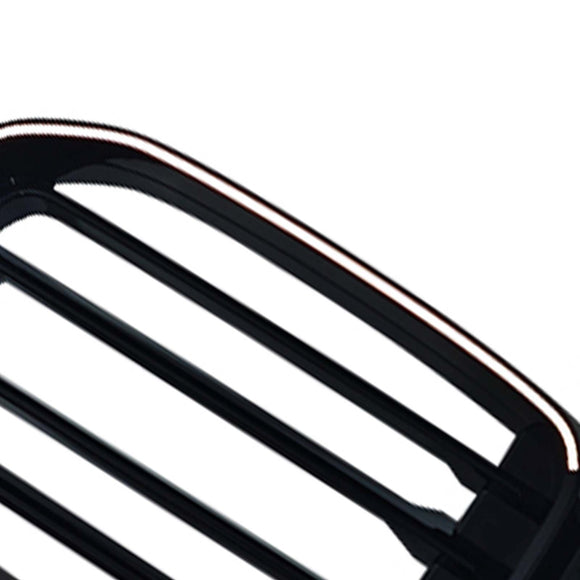 Grille de pare-chocs avant à double lamelle pour BMW X6 G06 M60i 2023-2025 avec trou pour caméra