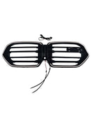 Grille de pare-chocs avant à double lamelle pour BMW X6 G06 M60i 2023-2025 avec trou pour caméra-15
