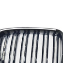 Rejilla de parachoques delantero negro brillante para BMW E46 de 2 puertas 1998-2001 con LED-12
