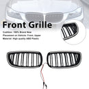 Glänzend schwarzer vorderer Nierengrill, passend für BMW E92 E93 335i 328i Coupe 2006–2009-2