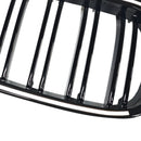 Glänzend schwarzer vorderer Nierengrill, passend für BMW E92 E93 335i 328i Coupe 2006–2009-11