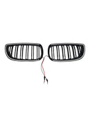 Glänzend schwarzer vorderer Nierengrill, passend für BMW E92 E93 335i 328i Coupe 2006–2009-15